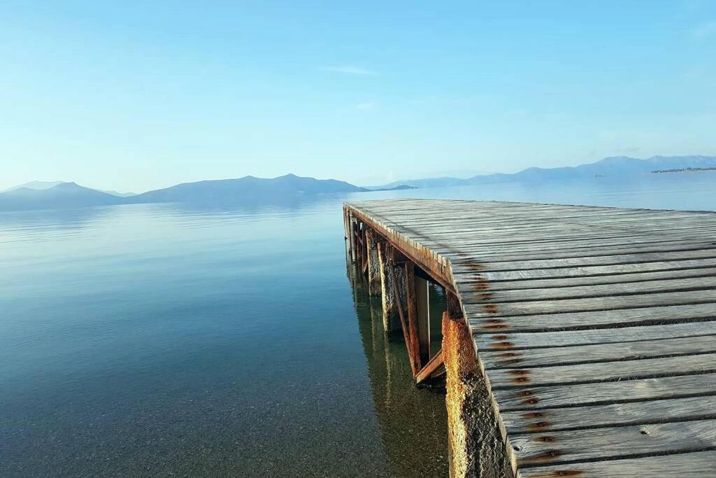 נאוס פירגוס Amazing Sea View-Neos Pyrgos Beach -Evoia Greece מראה חיצוני תמונה