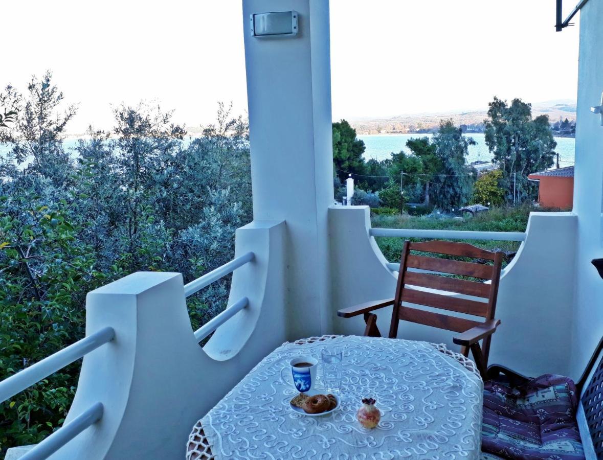 נאוס פירגוס Amazing Sea View-Neos Pyrgos Beach -Evoia Greece מראה חיצוני תמונה