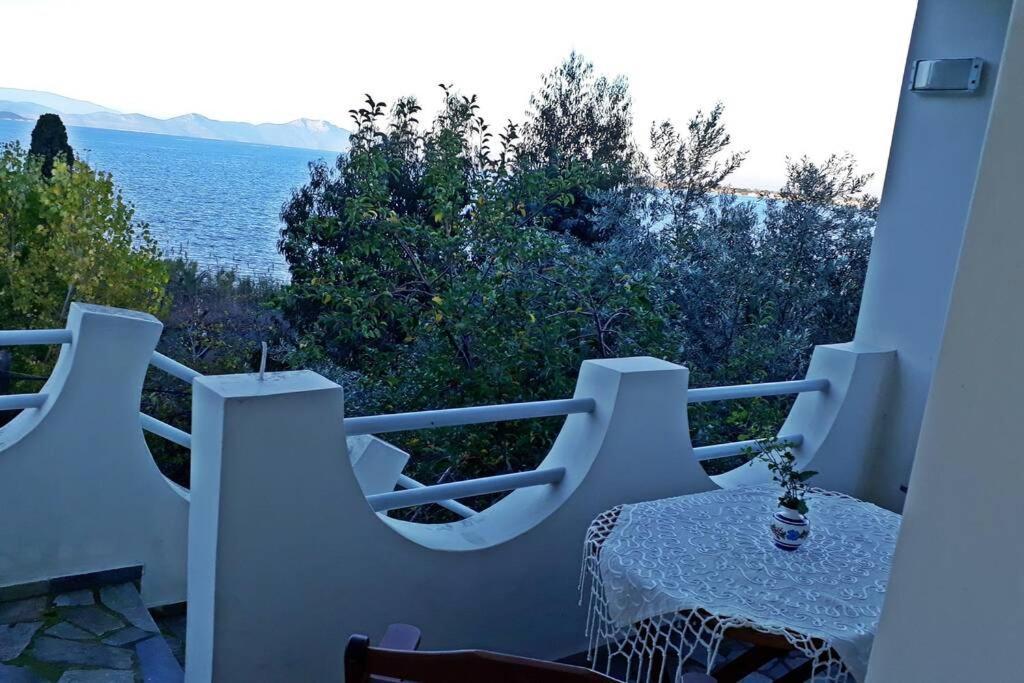 נאוס פירגוס Amazing Sea View-Neos Pyrgos Beach -Evoia Greece מראה חיצוני תמונה