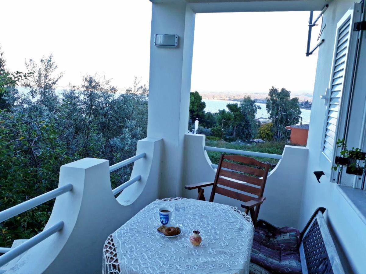 נאוס פירגוס Amazing Sea View-Neos Pyrgos Beach -Evoia Greece מראה חיצוני תמונה